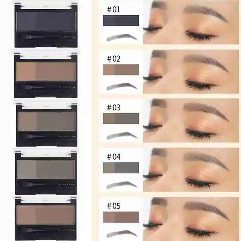 Adjustable Lazy Two-color Eyebrow Powder Set With Eyebrow Brush Stamp, Artifact Waterproof Natural Palette Thrush
Adjustable Lazy Two-color Eyebrow Powder Set With Eyebrow Brush Stamp, Artifact Waterproof Natural Palette Thrush