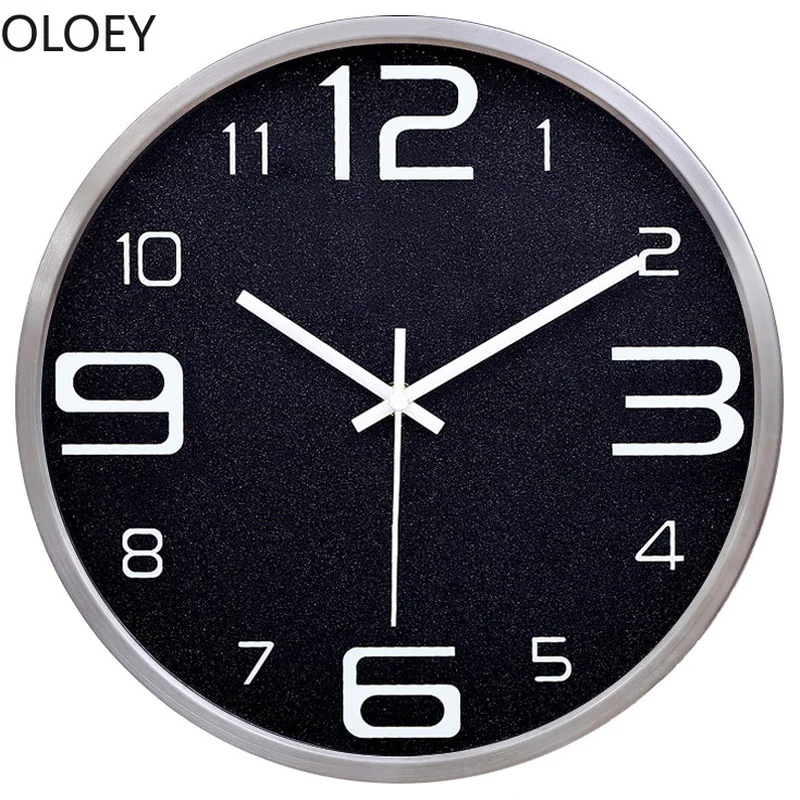 Large Wall Clock Modern Design Metal Silent Office Kitchen Creative Watch Wall Clocks Mechanism Living Room Horloge Home Decor
Large Wall Clock Modern Design Metal Silent Office Kitchen Creative Watch Wall Clocks Mechanism Living Room Horloge Home Decor