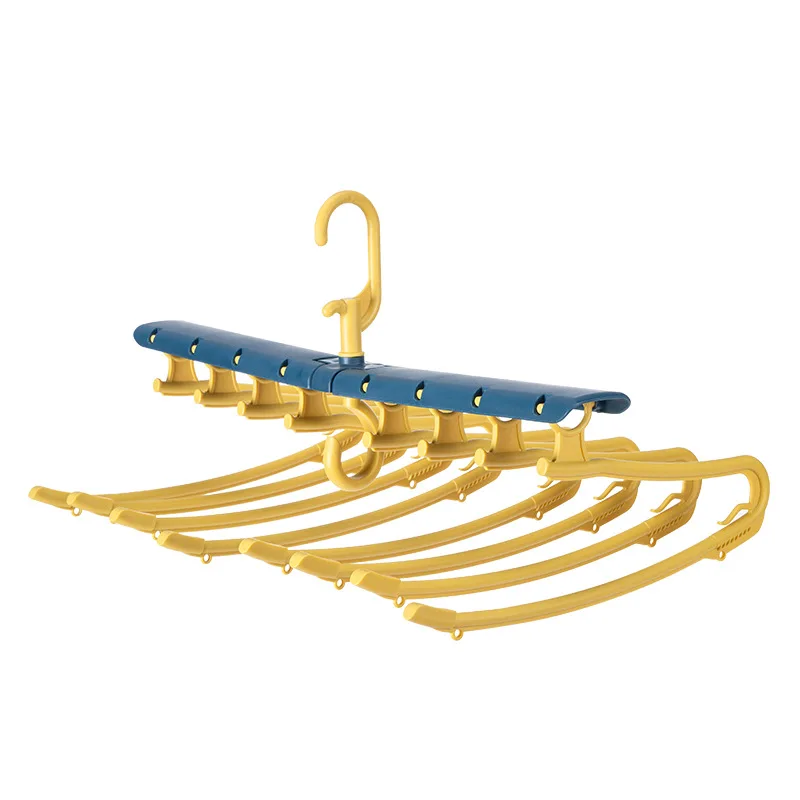 Multi-Layer Non-Trace Household Hanging Pants Clip Wardrobe Storage Artifact Non-Nail Multi-Function Folding Expansion
Multi-Layer Non-Trace Household Hanging Pants Clip Wardrobe Storage Artifact Non-Nail Multi-Function Folding Expansion