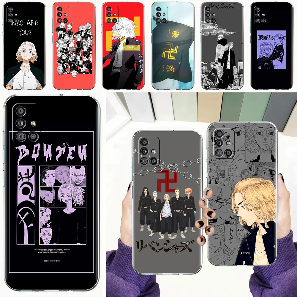 Tokyo Revengers Phone Case For Samsung Galaxy A51 A71 A41 A31 A21S A11 A01 M31 Cover Fundas Transparent Soft TPU Shell Coque Bag
Tokyo Revengers Phone Case For Samsung Galaxy A51 A71 A41 A31 A21S A11 A01 M31 Cover Fundas Transparent Soft TPU Shell Coque Bag