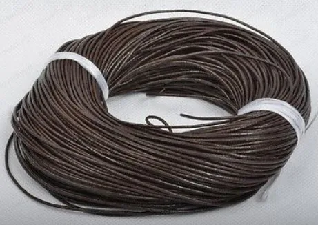 er3e 1 5mm Deep Brown Hot Free shiping Genuine Round 100% COW Real Leather Jewelry Cord String For Bracelet & Necklace
er3e 1 5mm Deep Brown Hot Free shiping Genuine Round 100% COW Real Leather Jewelry Cord String For Bracelet & Necklace