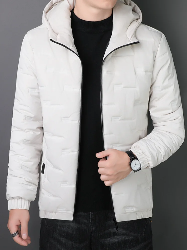 Fashion Winter Jacket Men Hoodied Men Warm Windproof Coat Male Thicken Zipper Warm Jackets Mens Solid Down Coats
Fashion Winter Jacket Men Hoodied Men Warm Windproof Coat Male Thicken Zipper Warm Jackets Mens Solid Down Coats