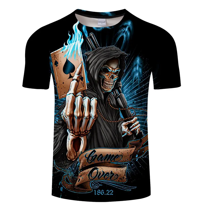 XXS-6xl Men Fashion Casual Cool Printed Skull Art Short sleeve Personal Vest T Shirt Tee Shirt Cotton Summer tshirt Plus Size
XXS-6xl Men Fashion Casual Cool Printed Skull Art Short sleeve Personal Vest T Shirt Tee Shirt Cotton Summer tshirt Plus Size
