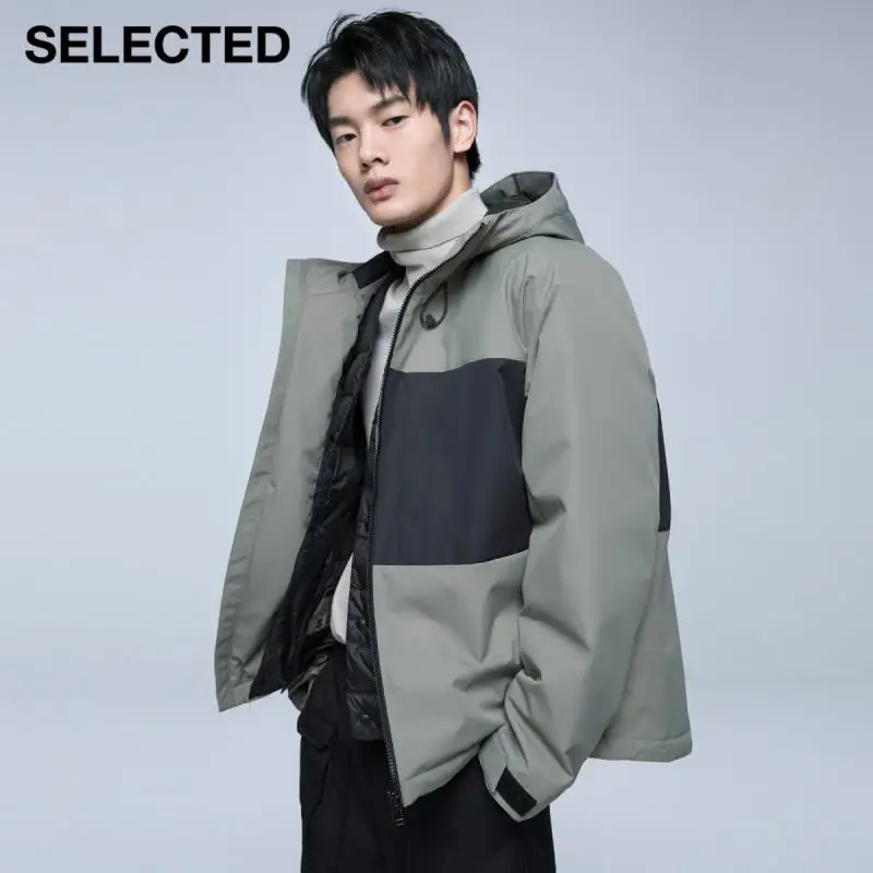 Selected Men'S New Hooded Loose Down Jacket S|420412064 
Selected Men'S New Hooded Loose Down Jacket S|420412064