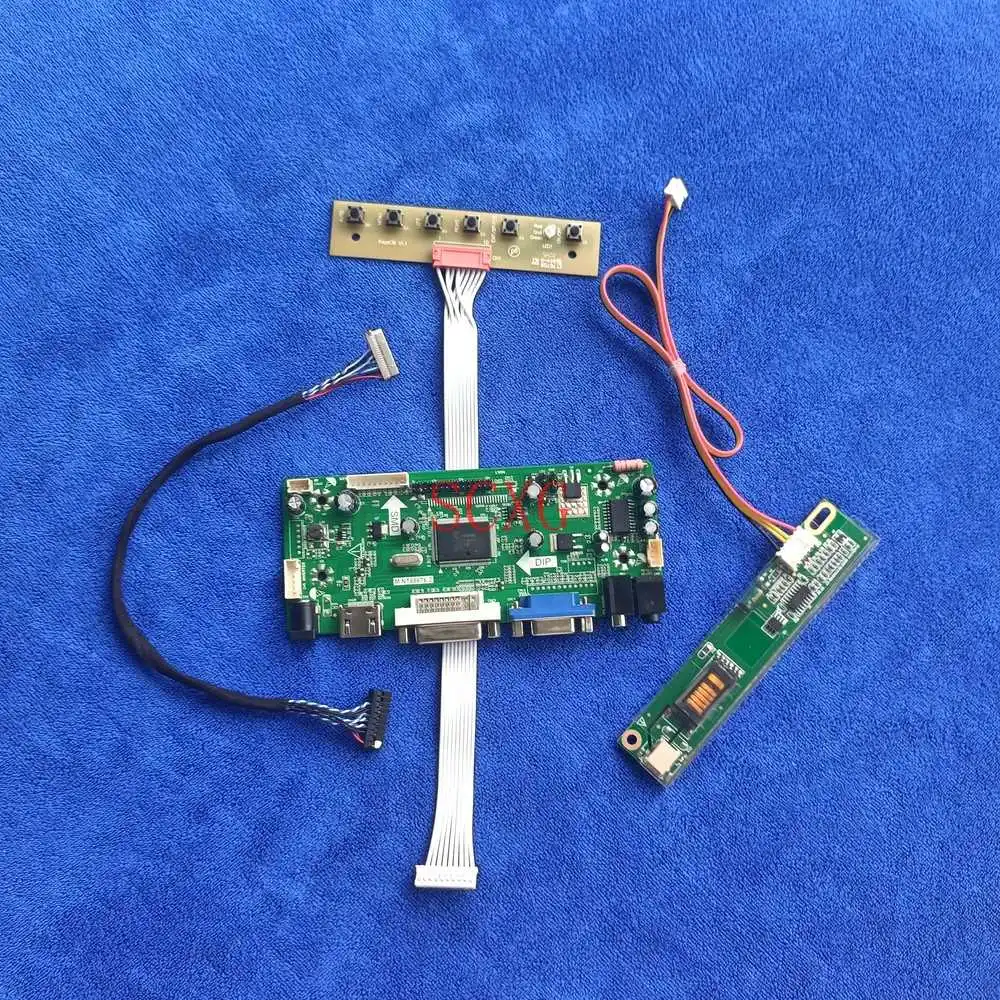 Controller Board DVI VGA HDMI-compatible Fit LTD121EXEQ/LTD121EXPS/LTD121EXUQ/LTD121EXVV Kit 1280*800 20Pin LVDS 1CCFL LCD Panel
Controller Board DVI VGA HDMI-compatible Fit LTD121EXEQ/LTD121EXPS/LTD121EXUQ/LTD121EXVV Kit 1280*800 20Pin LVDS 1CCFL LCD Panel