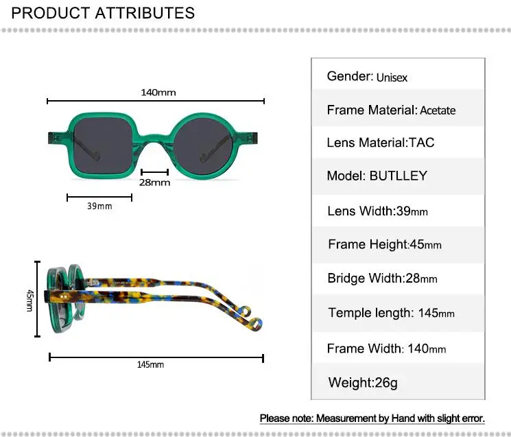 Vinatge Acetate Round Square Sunglasses Women Driving Fishing Frame Brand Designer UV400 Outdoor Polarized Sung Glasses Men 
Vinatge Acetate Round Square Sunglasses Women Driving Fishing Frame Brand Designer UV400 Outdoor Polarized Sung Glasses Men