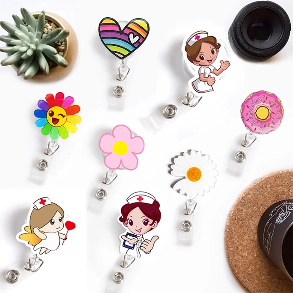 1Pcs Portable Doctors Nurse Office Retractable Pull Badge ID Lanyard Name Tag Card Badge Holder Key Ring Chain Clips
1Pcs Portable Doctors Nurse Office Retractable Pull Badge ID Lanyard Name Tag Card Badge Holder Key Ring Chain Clips