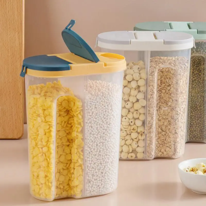 Kitchen Food Sealed Storage Jar Fridge Snacks Dried Fruit Compartment Storage Box Moisture-proof Food Grade Jars Storage
Kitchen Food Sealed Storage Jar Fridge Snacks Dried Fruit Compartment Storage Box Moisture-proof Food Grade Jars Storage