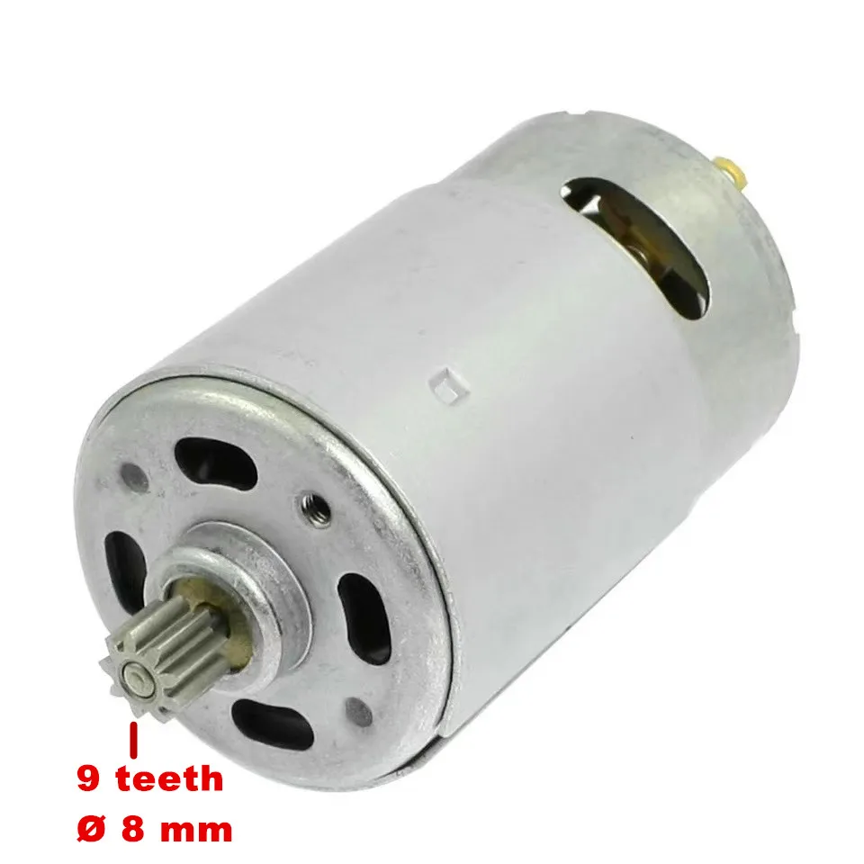 Двигатель постоянного тока 9 Зубы Замена для BOSCH GSR 6-1 12-1 14 4-1 18-1 GSR9.6-1 GSR12-1 GSR14.4-1