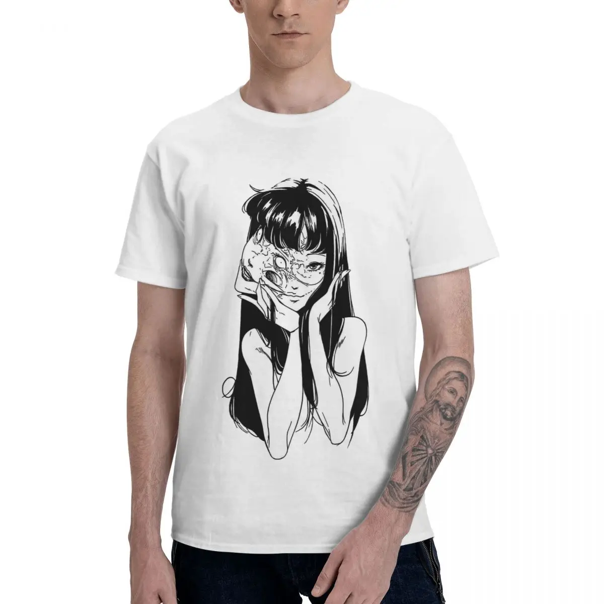 Anime Tomie Aesthetic Clothes Men's Basic Short Sleeve T-Shirt Graphic Funny Tops
Anime Tomie Aesthetic Clothes Men's Basic Short Sleeve T-Shirt Graphic Funny Tops