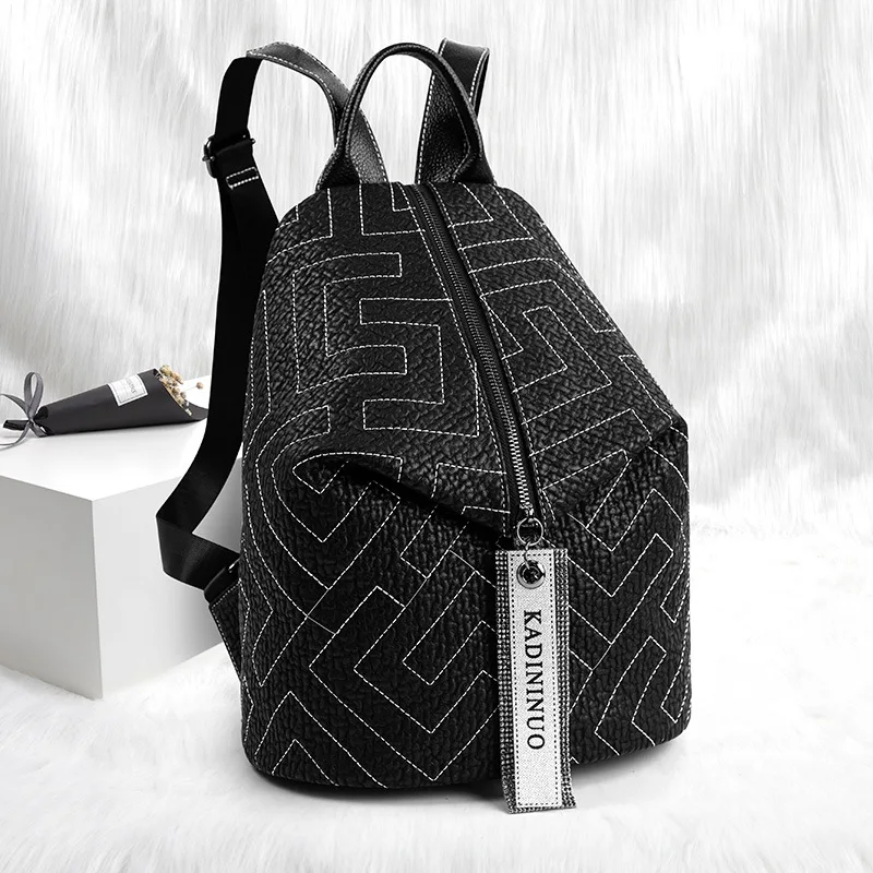 Leather Backpack Women's 2021 New Fashion Brand All-Matching Soft Leather Women's Backpack Personality Travel Large Capacity
Leather Backpack Women's 2021 New Fashion Brand All-Matching Soft Leather Women's Backpack Personality Travel Large Capacity