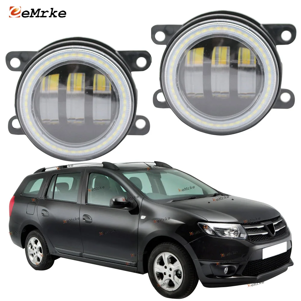 2X Led Angel Eye DRL for Dacia Logan / Logan MCV Stepway 2013-2019 2018 2017 2016 LED Fog Lights Lamp Lens Daytime Running Light
2X Led Angel Eye DRL for Dacia Logan / Logan MCV Stepway 2013-2019 2018 2017 2016 LED Fog Lights Lamp Lens Daytime Running Light