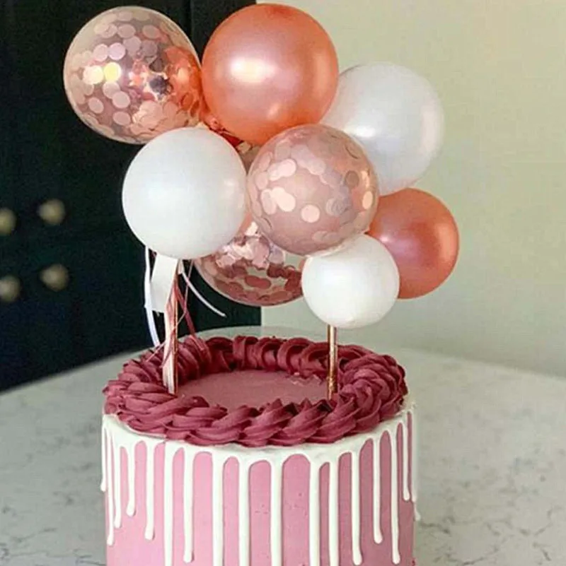 Happy Birthday Cake Decoration 5inch Confetti Latex Balloon Cake Topper Wedding Supplies Baby Shower Decoration
Happy Birthday Cake Decoration 5inch Confetti Latex Balloon Cake Topper Wedding Supplies Baby Shower Decoration