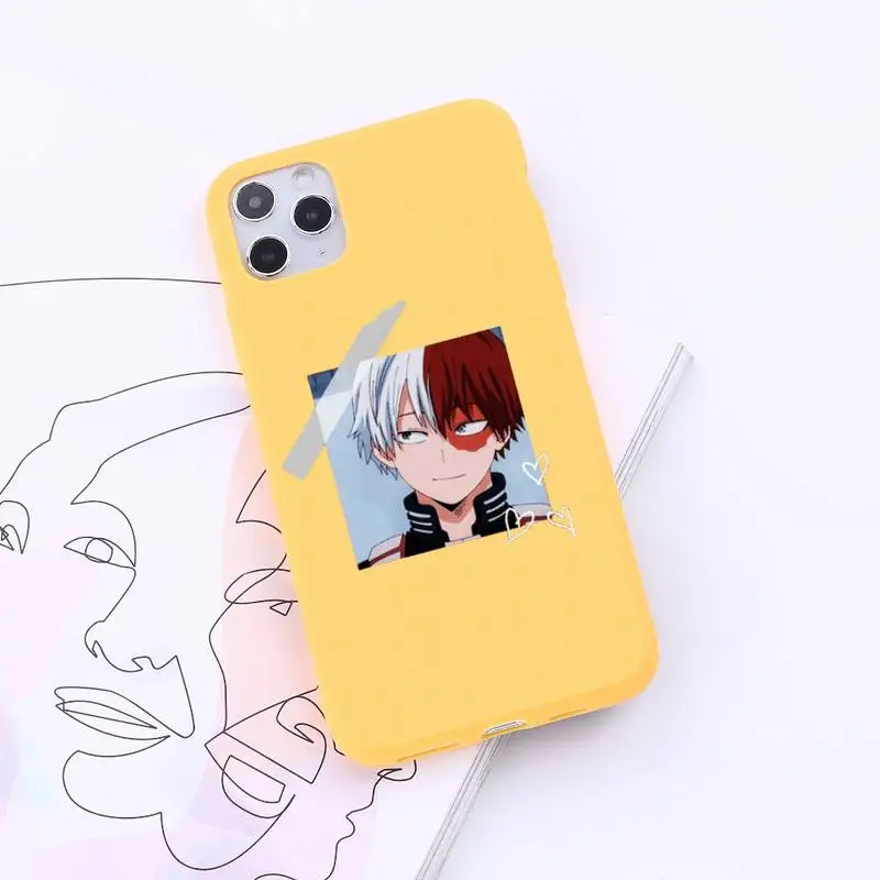 Japanese Anime Art My Hero Academia Phone Case Candy Color for iPhone 6 7 8 11 12 s mini pro X XS XR MAX Plus
Japanese Anime Art My Hero Academia Phone Case Candy Color for iPhone 6 7 8 11 12 s mini pro X XS XR MAX Plus