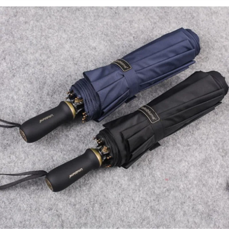 125cm Folding Umbrella Men's Business Style Windproof Umbrella 10 Bone Anti-wind umbrella rain women girls umbrellas BB50YS
125cm Folding Umbrella Men's Business Style Windproof Umbrella 10 Bone Anti-wind umbrella rain women girls umbrellas BB50YS