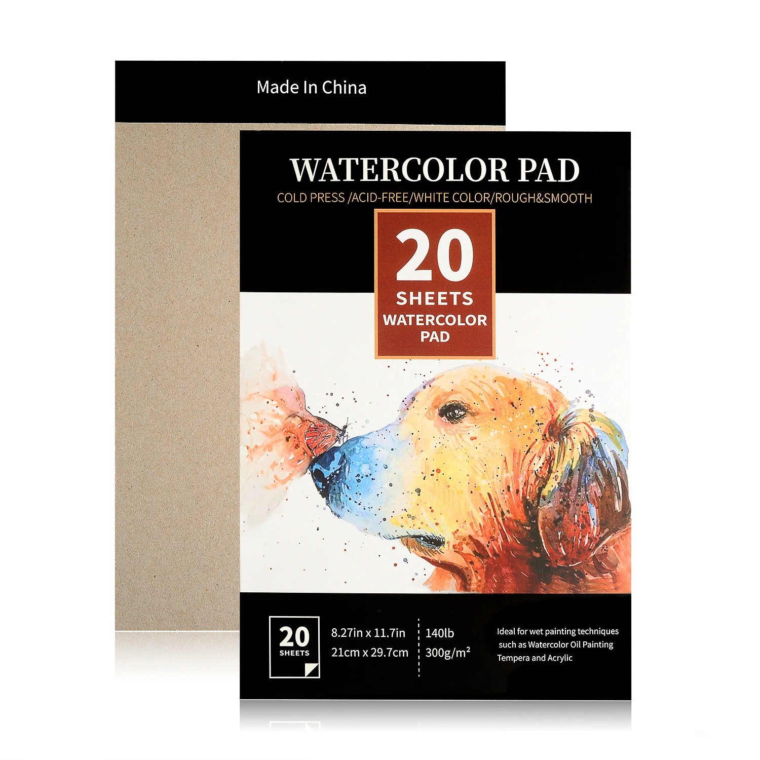 Watercolor Sketchbook 300g/m2 Water Color Drawing Paper Book Student Transfer Paper Papel Para Acuarela Professional ArtSupplies
Watercolor Sketchbook 300g/m2 Water Color Drawing Paper Book Student Transfer Paper Papel Para Acuarela Professional ArtSupplies
