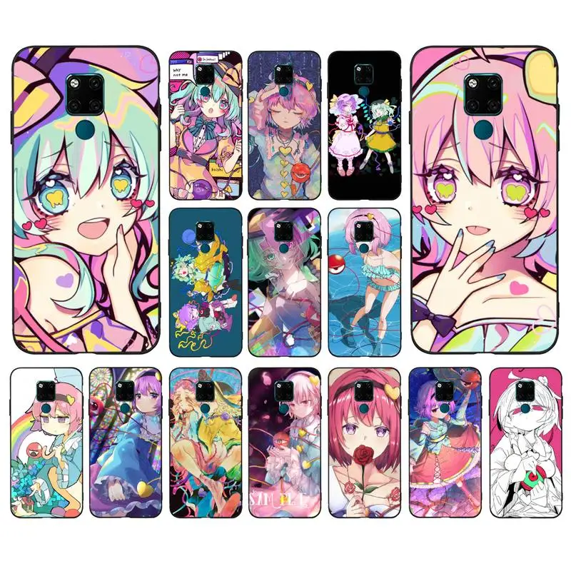Новый чехол для телефона с японским аниме проекта TouHou Komeiji Satori Huawei Mate 20 10 9 40 30 lite pro