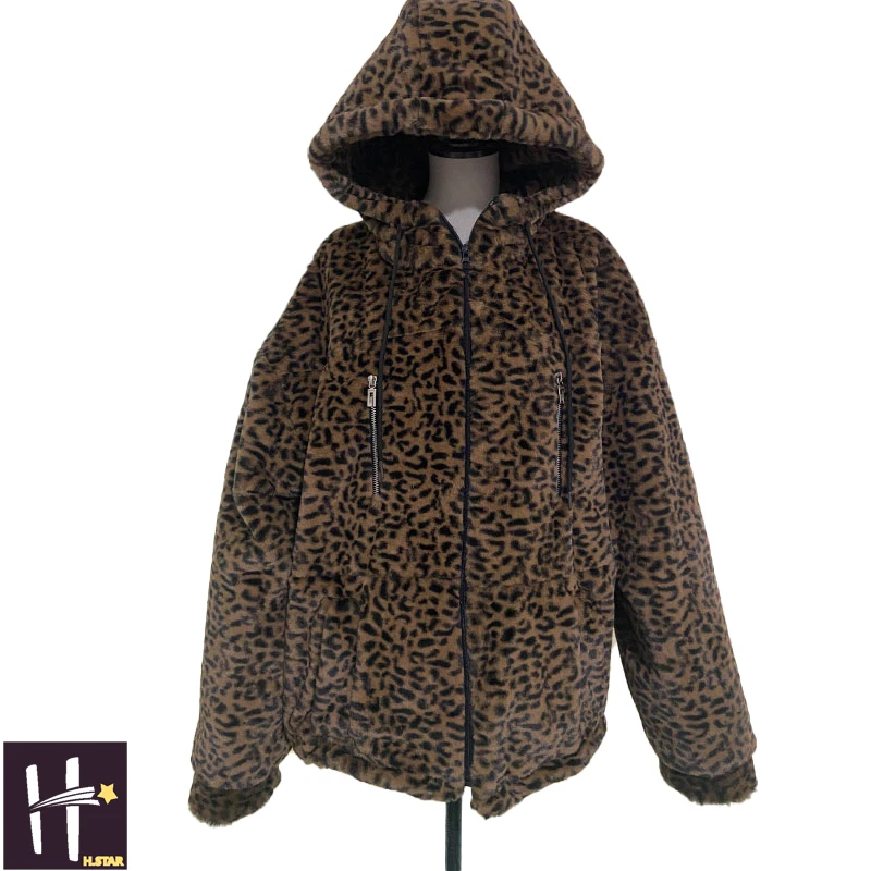 HSTAR Women's Faux Fur Famale Loose Faux Rabbit Fur Zip Hooded Thicken 2020 Winter short Fur Coat Excellent texture Thick fur
HSTAR Women's Faux Fur Famale Loose Faux Rabbit Fur Zip Hooded Thicken 2020 Winter short Fur Coat Excellent texture Thick fur