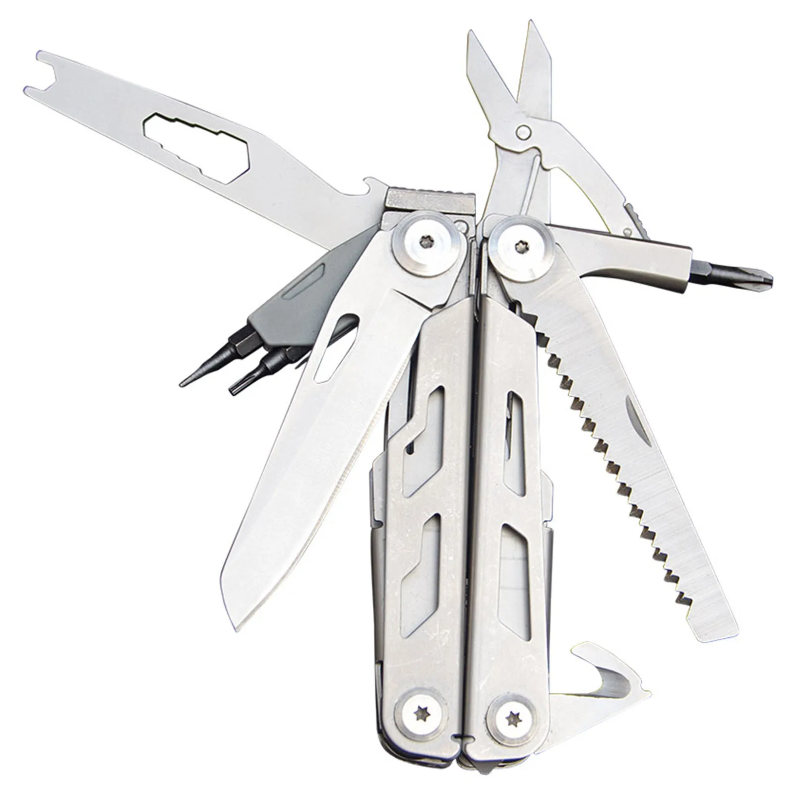 Multi-tool 18-in-1 Knife Pliers All-steelb Sturdy Pocket Knife Pliers Outdoor Foldable Cable Wire Cutter For Outdoor Camping
Multi-tool 18-in-1 Knife Pliers All-steelb Sturdy Pocket Knife Pliers Outdoor Foldable Cable Wire Cutter For Outdoor Camping