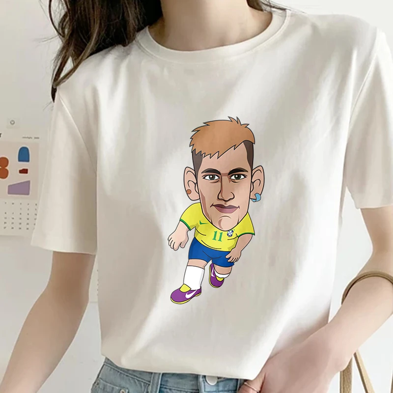 Football Super Star T-Shirts With Print Leisure Kpop Popular Cotton Lover Tops for Girls men t shirt Abbigliamento Donna
Football Super Star T-Shirts With Print Leisure Kpop Popular Cotton Lover Tops for Girls men t shirt Abbigliamento Donna