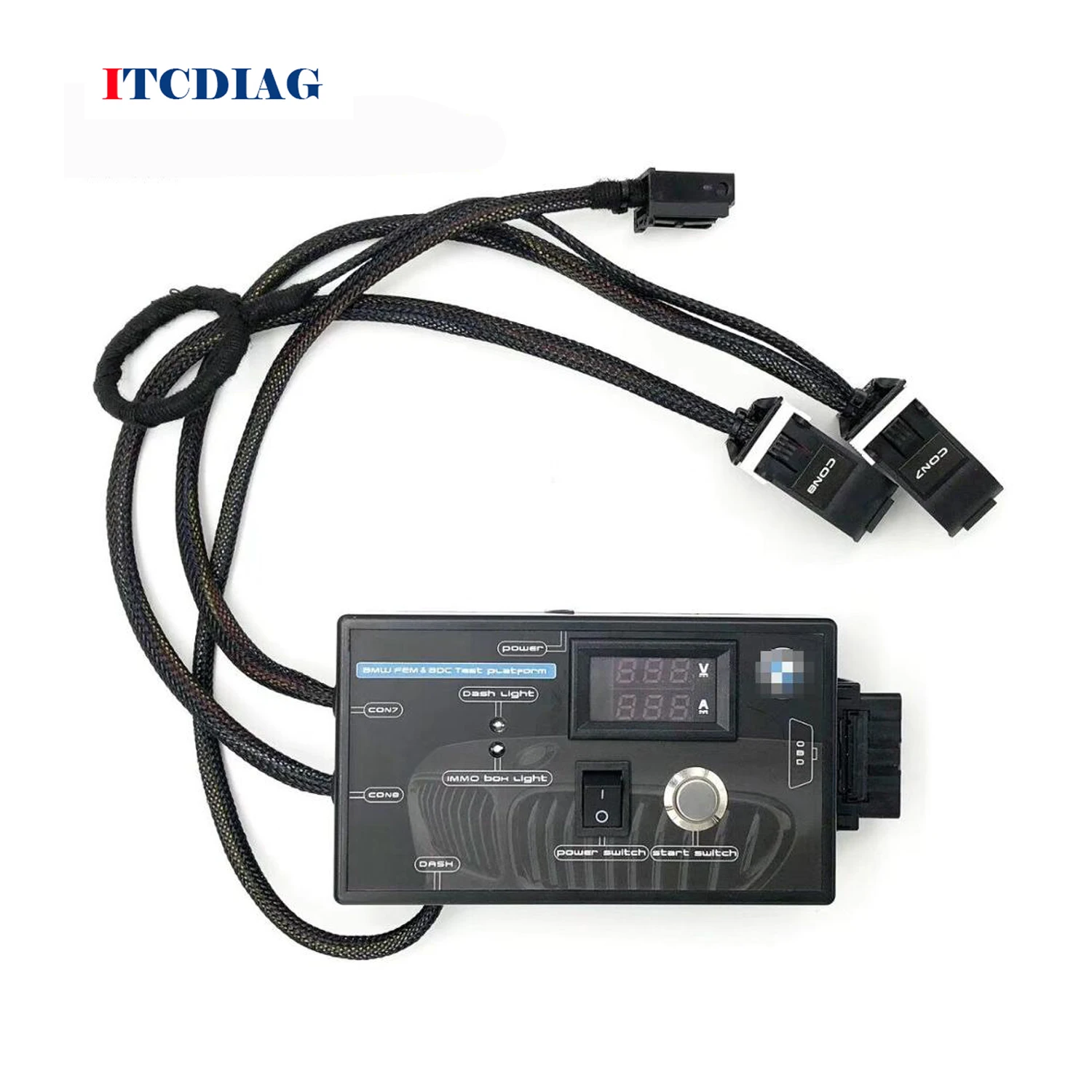 Новый тип испытательной платформы для BMW FEM & BDC, тестовая платформа для BMW F20 F30 F35 X5 X6 I3, инструмент для программирования ключей
Новый тип испытательной платформы для BMW FEM & BDC, тестовая платформа для BMW F20 F30 F35 X5 X6 I3, инструмент для программирования ключей