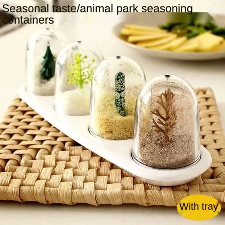 Seasoning Jar Creative Season Seasoning Box Plant Animal Seasoning Pot Four-Piece Kitchen Seasoning Bottle
Seasoning Jar Creative Season Seasoning Box Plant Animal Seasoning Pot Four-Piece Kitchen Seasoning Bottle