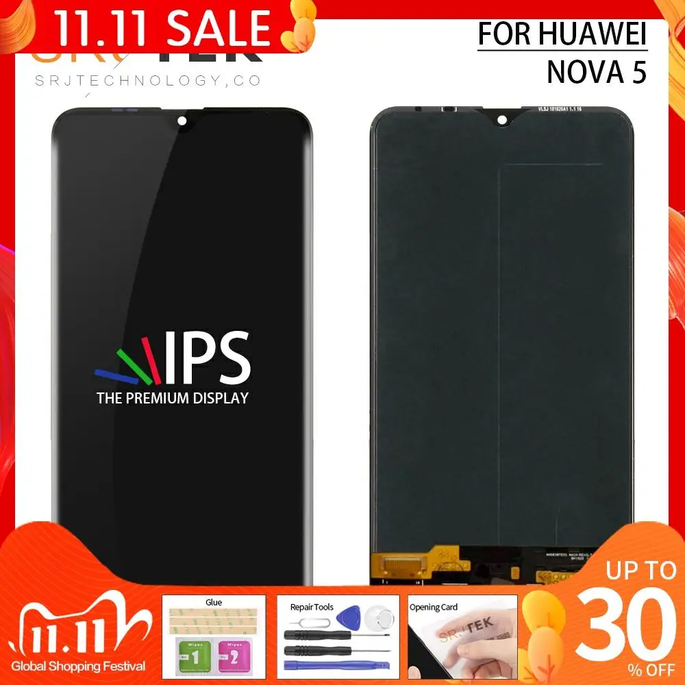 Srjtek 100% тестирование для Huawei Nova 5 ЖК-дисплей экран сенсорный экран дигитайзер сборка Замена для Huawei Nova 5 ЖК-Ремонт
Srjtek 100% тестирование для Huawei Nova 5 ЖК-дисплей экран сенсорный экран дигитайзер сборка Замена для Huawei Nova 5 ЖК-Ремонт