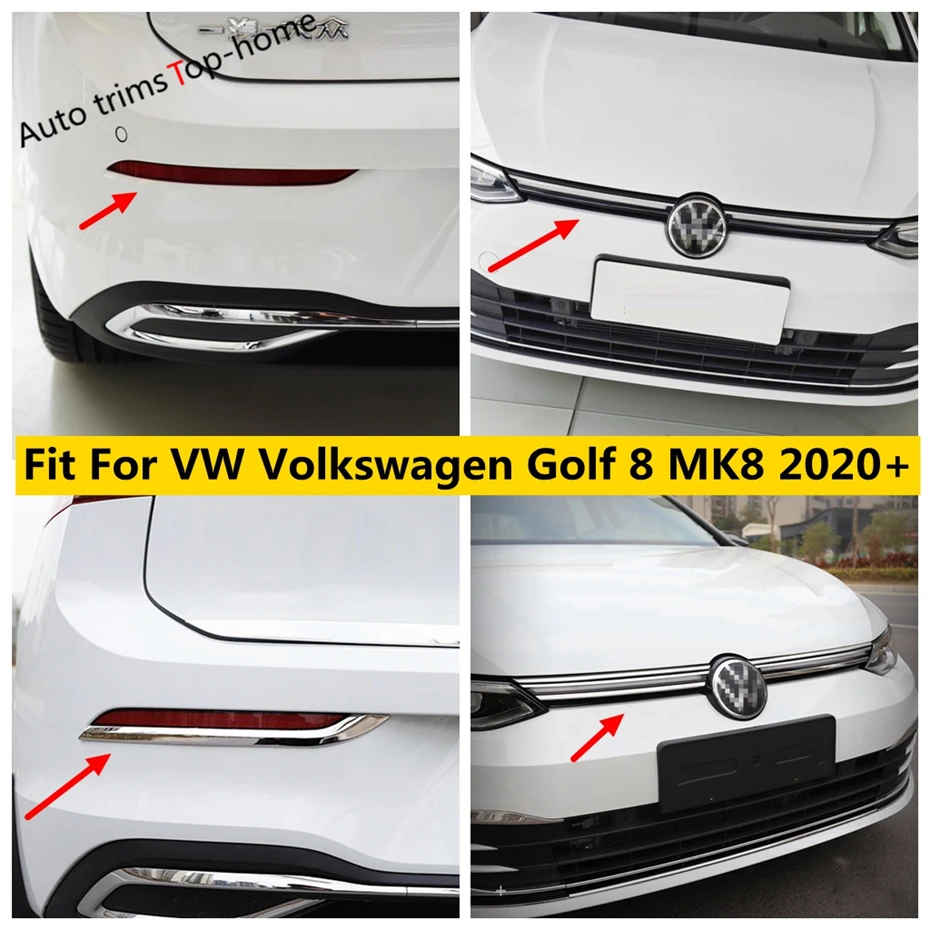 For VW Volkswagen Golf 8 MK8 2020 - 2022 Rear Fog Light Eyebrow Front Grille Mesh Strip Cover Trim Stainless Steel Accessories
For VW Volkswagen Golf 8 MK8 2020 - 2022 Rear Fog Light Eyebrow Front Grille Mesh Strip Cover Trim Stainless Steel Accessories