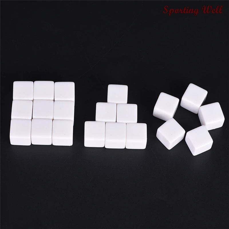 10PCS/Lot White 16mm Standard Six Sided Acrylic Gaming 6 Dices for Craps Club Party Playing Game
10PCS/Lot White 16mm Standard Six Sided Acrylic Gaming 6 Dices for Craps Club Party Playing Game