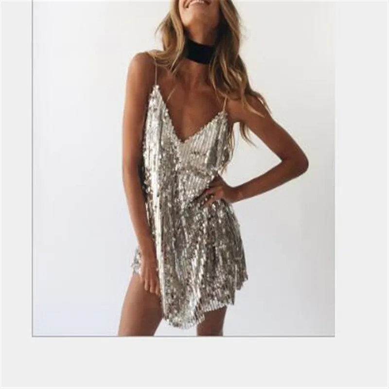 BONJEAN Women European and American Style Fashion Sequins Stitching Sexy Slim Halter Dress 2020 Summer Backless Strap BJ2513
BONJEAN Women European and American Style Fashion Sequins Stitching Sexy Slim Halter Dress 2020 Summer Backless Strap BJ2513