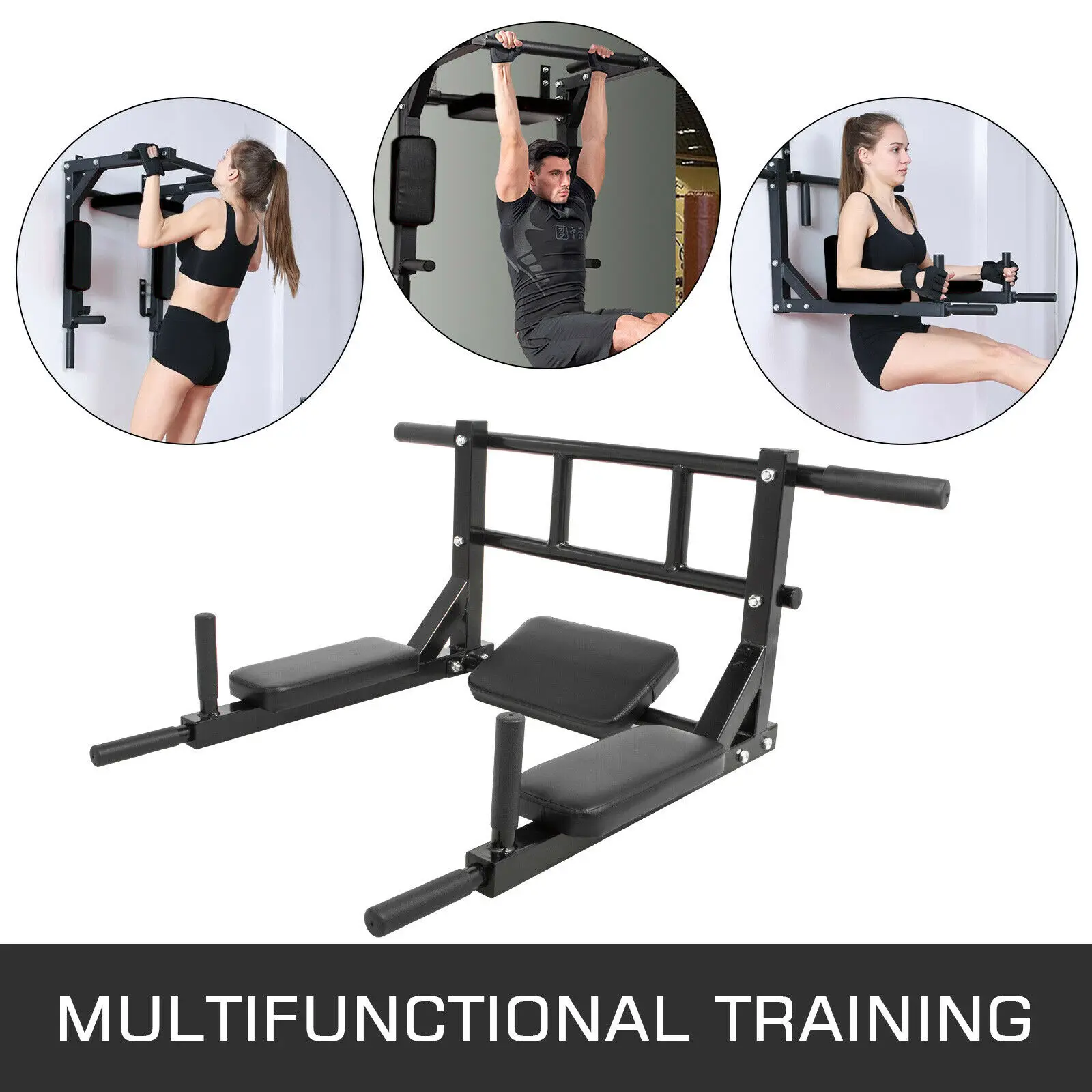 Door Horizontal Pul UP Bars Gym Dominated Bar Home Fitness Pull up Bar Multifunctional Parallel Bar Workout muscles Exercise 
Door Horizontal Pul UP Bars Gym Dominated Bar Home Fitness Pull up Bar Multifunctional Parallel Bar Workout muscles Exercise