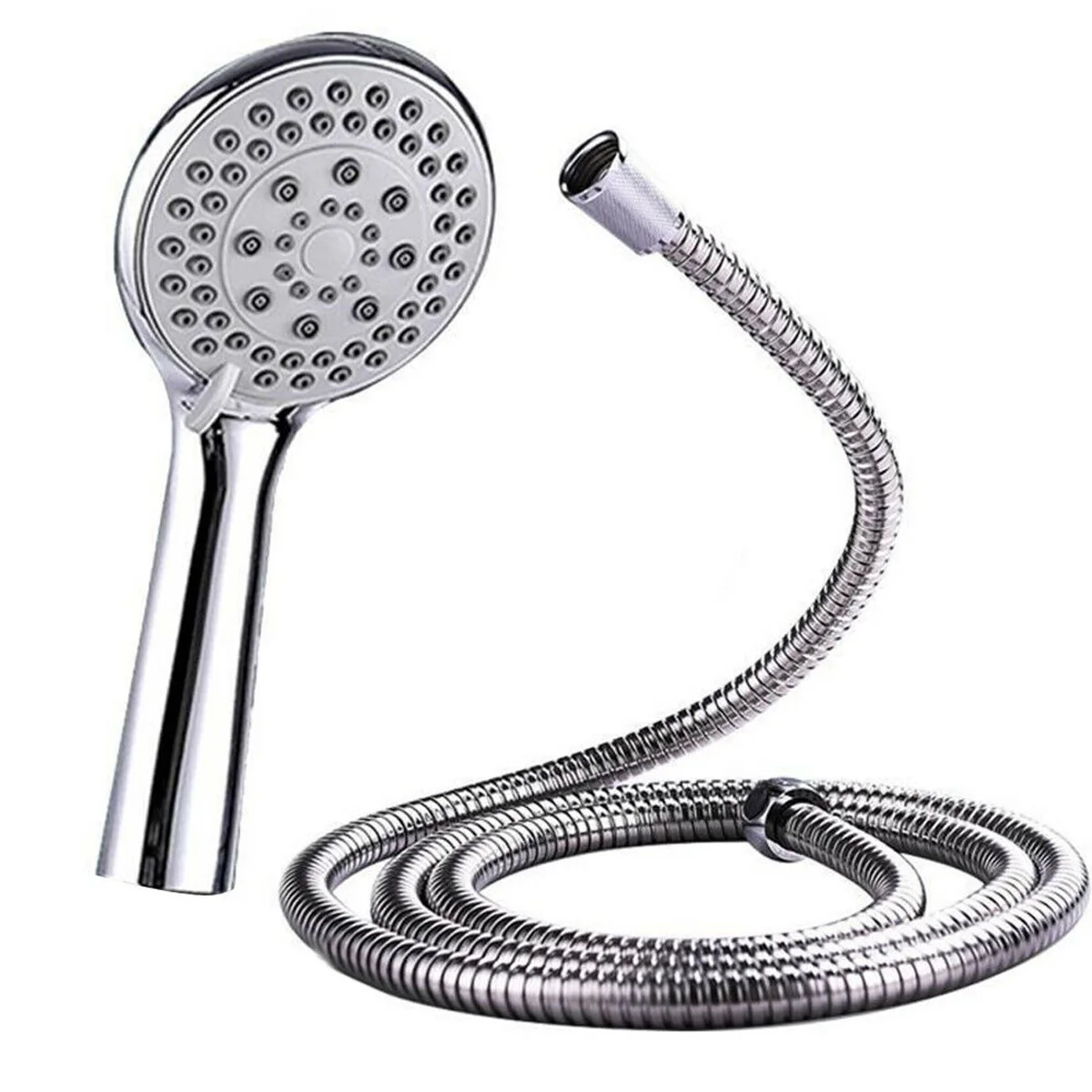 5-Mode Universal Shower Head with Hose Chrome Plating HandHold Rainfall Jet Spray High Pressure Powerful Shower Head
5-Mode Universal Shower Head with Hose Chrome Plating HandHold Rainfall Jet Spray High Pressure Powerful Shower Head