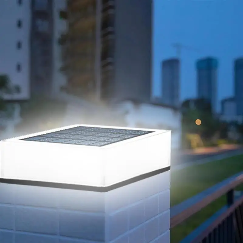 Solar Light Fence Light LED Post Cap Lights IP65 Outdoor Solar Lamp Garden Landscape Lamp Courtyard Fence Decor Outdoor Lighting
Solar Light Fence Light LED Post Cap Lights IP65 Outdoor Solar Lamp Garden Landscape Lamp Courtyard Fence Decor Outdoor Lighting