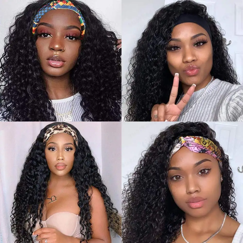 TIANTAI Deep Wave Headband Wig Human Hair Curly Human Hair Wigs for African American Women Cheap Brazilian Hair Wig Scarf Wigs
TIANTAI Deep Wave Headband Wig Human Hair Curly Human Hair Wigs for African American Women Cheap Brazilian Hair Wig Scarf Wigs