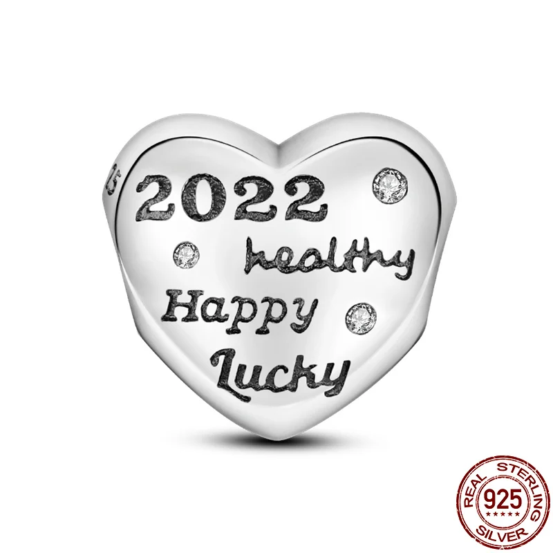 Fits Original Pandora Bracelet Hot Sale 925 Sterling Silver Peach Heart 2022 Happy New Year Charms Beads Woman Fashion Fine Gift
Fits Original Pandora Bracelet Hot Sale 925 Sterling Silver Peach Heart 2022 Happy New Year Charms Beads Woman Fashion Fine Gift