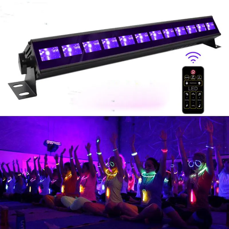 Disco 12 LED UV Violet Black Lights DJ Par Lamp UV For Party Christmas Bar Lamp Laser Stage Wall Washer Spot Light Backlight
Disco 12 LED UV Violet Black Lights DJ Par Lamp UV For Party Christmas Bar Lamp Laser Stage Wall Washer Spot Light Backlight