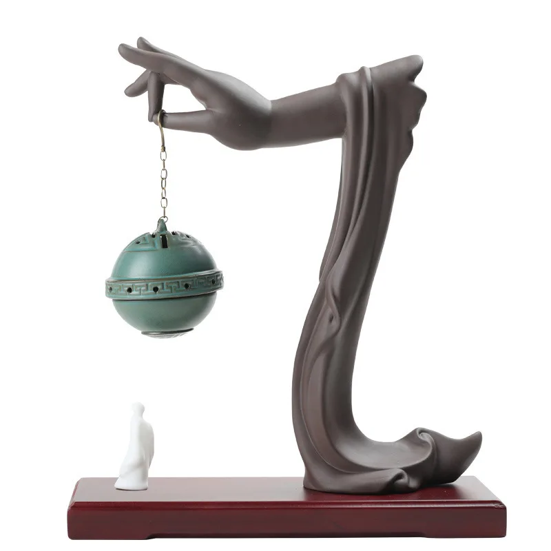 Home bergamot incense burner pan incense and fragrant food dual-purpose entrance
Home bergamot incense burner pan incense and fragrant food dual-purpose entrance