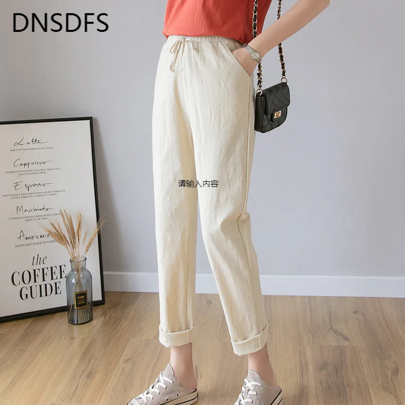 Spring 2020 Women Pants Autumn Bow Tie Cotton Linen Leisure Pencil Pants Hot Fashion Sweet Solid Stretch Ankle Length Pants
Spring 2020 Women Pants Autumn Bow Tie Cotton Linen Leisure Pencil Pants Hot Fashion Sweet Solid Stretch Ankle Length Pants