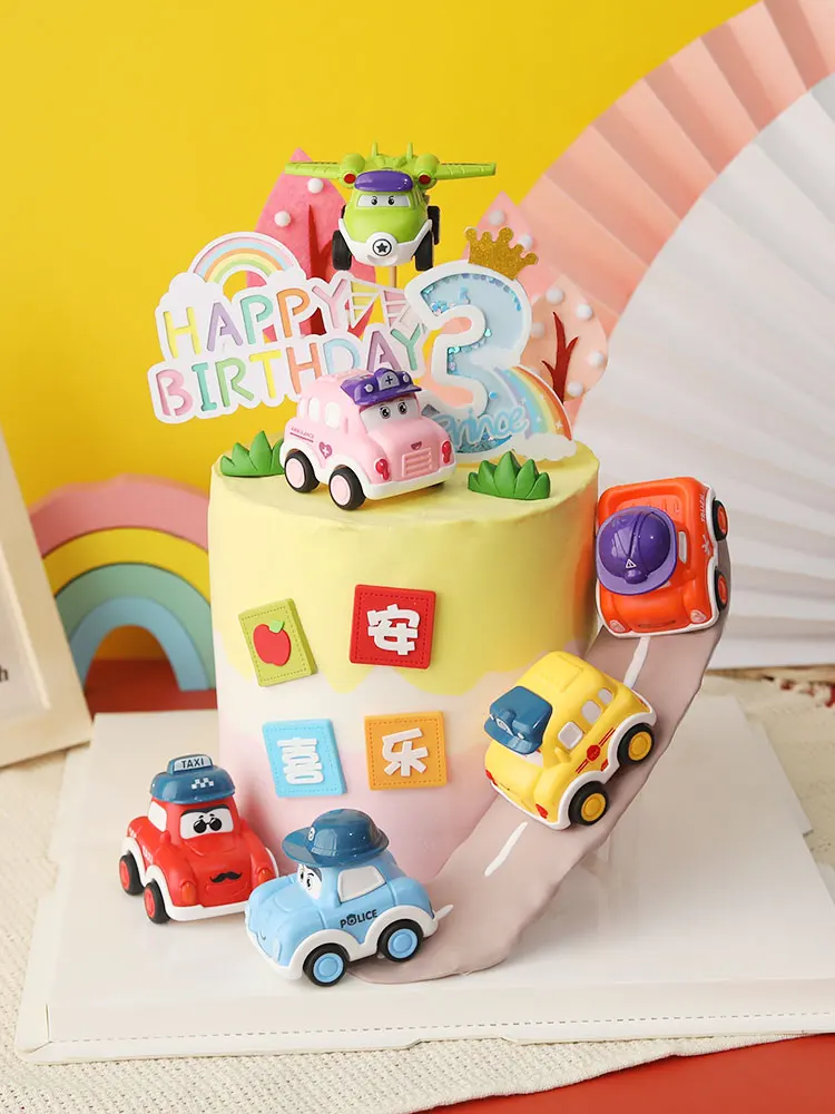 Car Cartoon Birthday Party Cake Topper Baby 1 year birthday Number Insert Boy Birthday Decoration Cake Baby Shower Supplies
Car Cartoon Birthday Party Cake Topper Baby 1 year birthday Number Insert Boy Birthday Decoration Cake Baby Shower Supplies