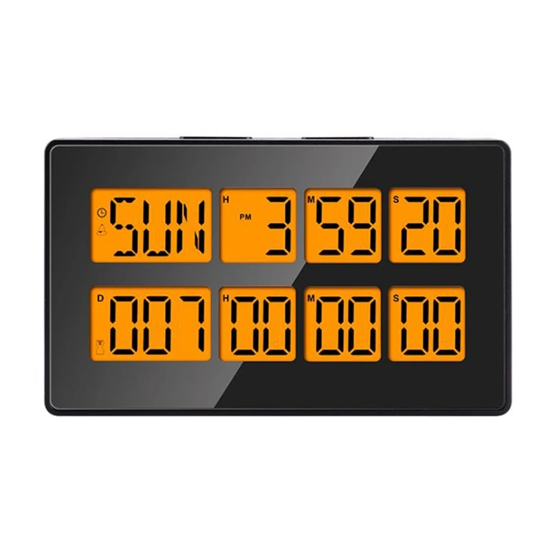 Multifunction Digital Kitchen Timer Large Display Digital Timer Cooking Count Up Alarm Clock for Reading Book
Multifunction Digital Kitchen Timer Large Display Digital Timer Cooking Count Up Alarm Clock for Reading Book