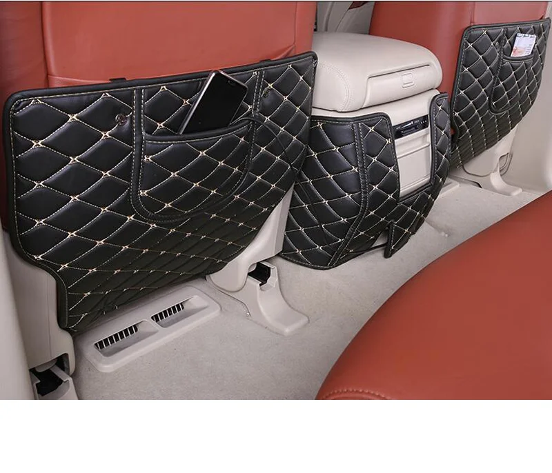 For Nissan Patrol Y61 Y62 Accessories 2012-2021 Leather Car Seat Anti-Kick Mat Rear Row Seats Cover Back Protection Mats 3 Pcs
For Nissan Patrol Y61 Y62 Accessories 2012-2021 Leather Car Seat Anti-Kick Mat Rear Row Seats Cover Back Protection Mats 3 Pcs