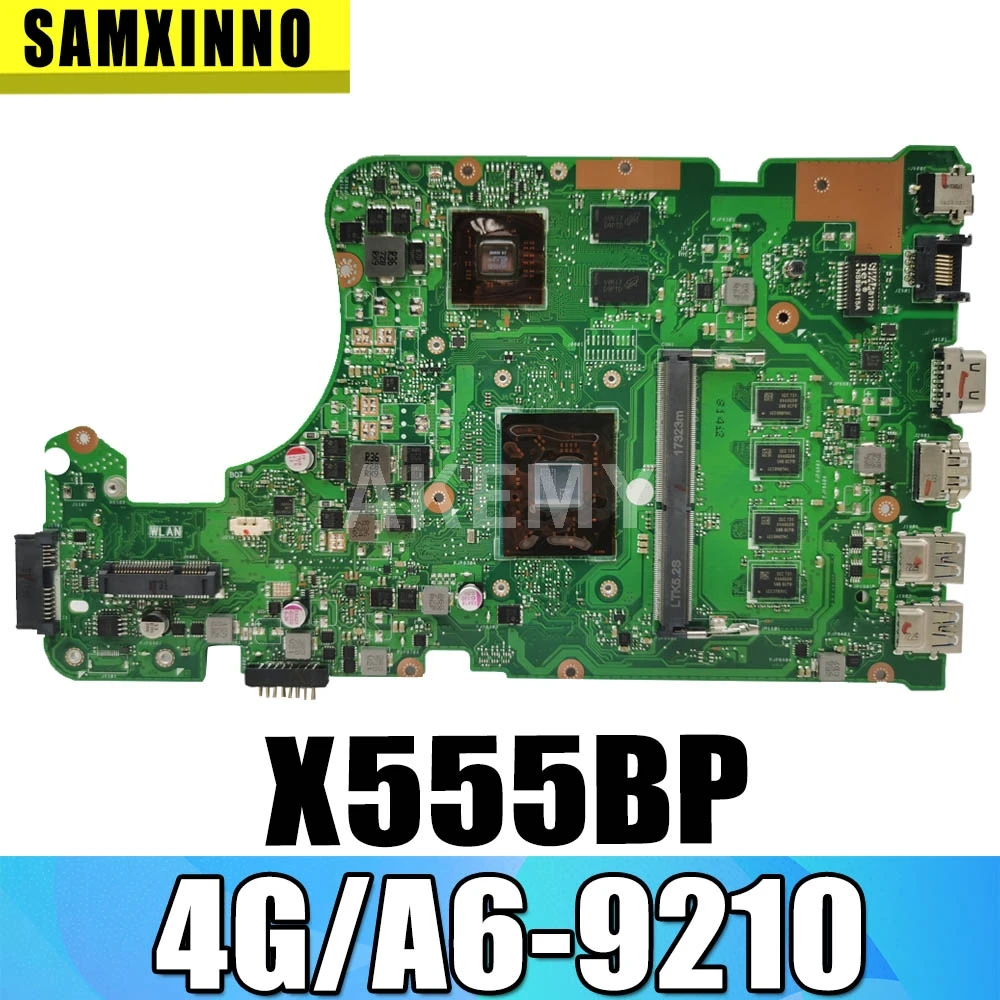 Новая материнская плата для ноутбука SAMXINNO X555QG для ASUS X555Q X555B X555BP K555B A555B K555Q оригинальная материнская плата 4 ГБ-RAM A6-9210-CPU R5-M420
Новая материнская плата для ноутбука SAMXINNO X555QG для ASUS X555Q X555B X555BP K555B A555B K555Q оригинальная материнская плата 4 ГБ-RAM A6-9210-CPU R5-M420