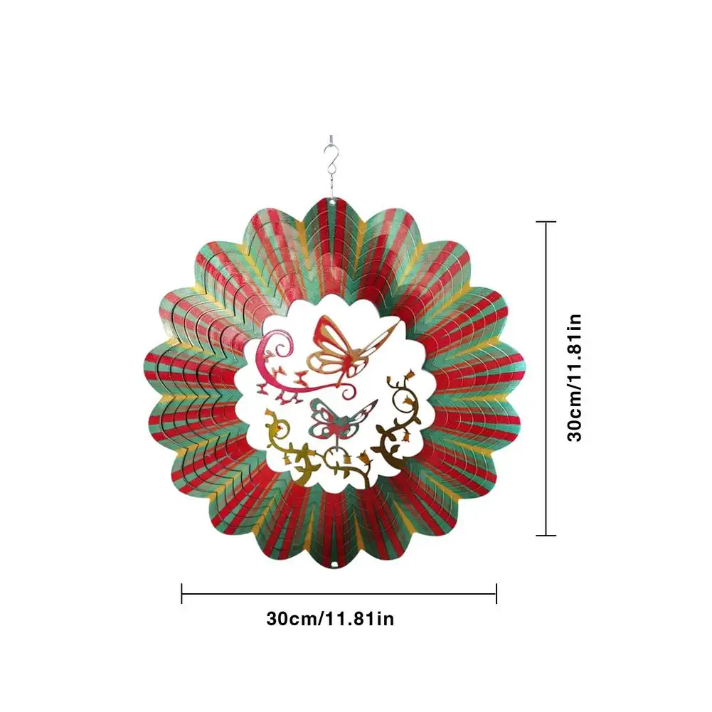Color Butterfly Wind Spinner Metal Rotating Wind Chime Metal Hanging Spinner Home Decoration Indoor Window Balcony Ornament
Color Butterfly Wind Spinner Metal Rotating Wind Chime Metal Hanging Spinner Home Decoration Indoor Window Balcony Ornament