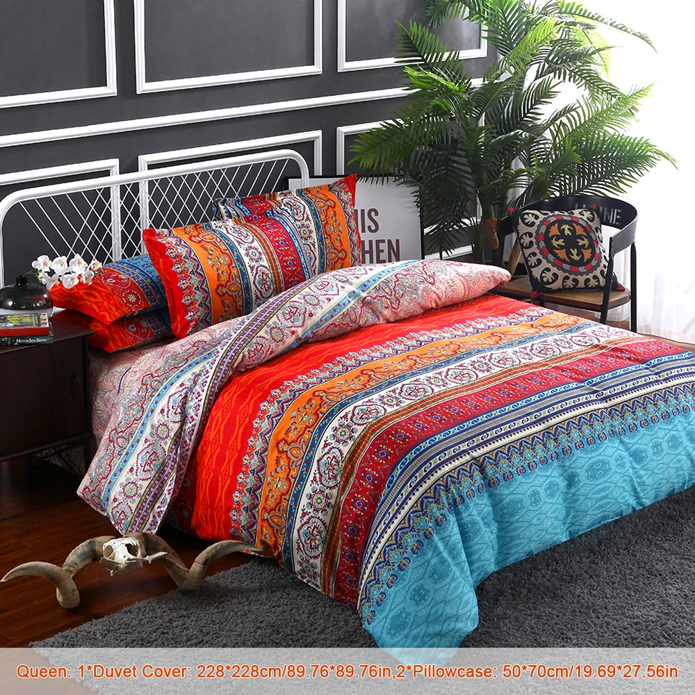 Комплект постельного белья из 3 предметов, мягкое красное, синее богемное одеяло в полоску, богемный Комплект постельного белья, одноместны...
Комплект постельного белья из 3 предметов, мягкое красное, синее богемное одеяло в полоску, богемный Комплект постельного белья, одноместны...