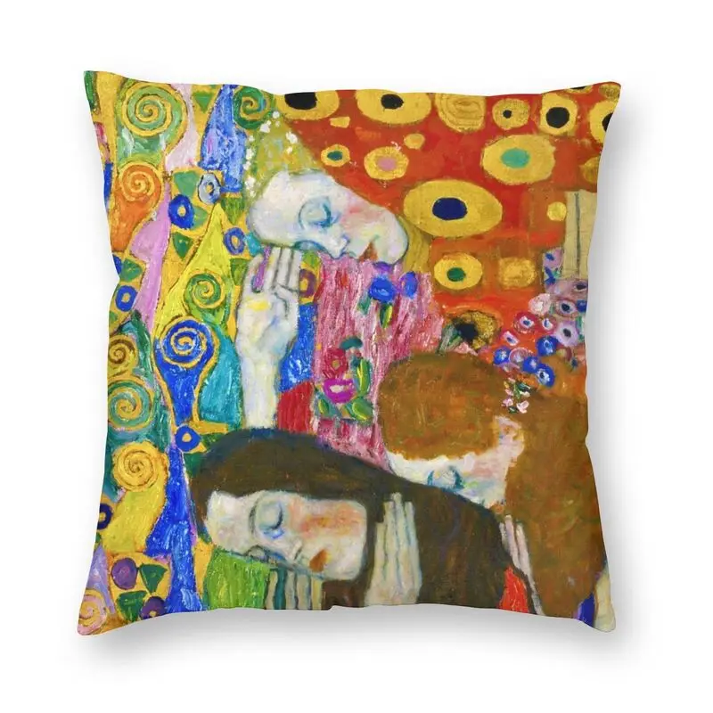Наволочка Gustav Klimt Hope II 40x40 см, мягкая Роскошная декоративная подушка с рисунком для гостиной
Наволочка Gustav Klimt Hope II 40x40 см, мягкая Роскошная декоративная подушка с рисунком для гостиной