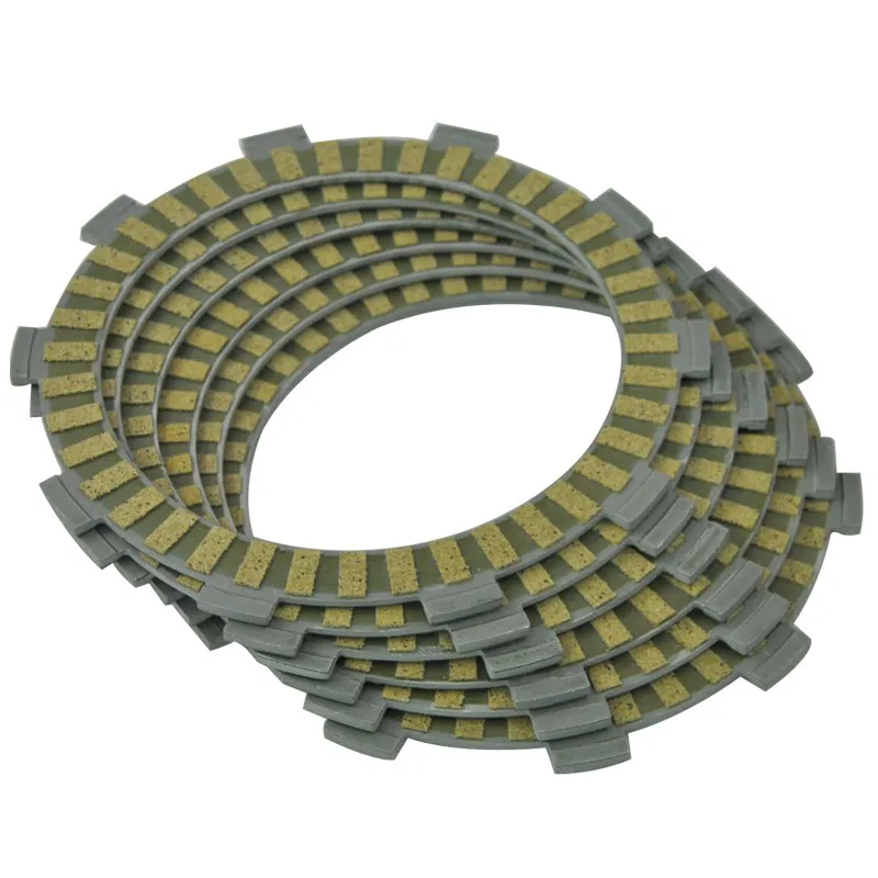 6PC Friction Clutch Plates for Honda CR125R MTX200 NX250 TRX250 XR250 TRX300 ATC350 XR350R Yamaha MT250 MTN250 YZF-R25 MTN320
6PC Friction Clutch Plates for Honda CR125R MTX200 NX250 TRX250 XR250 TRX300 ATC350 XR350R Yamaha MT250 MTN250 YZF-R25 MTN320