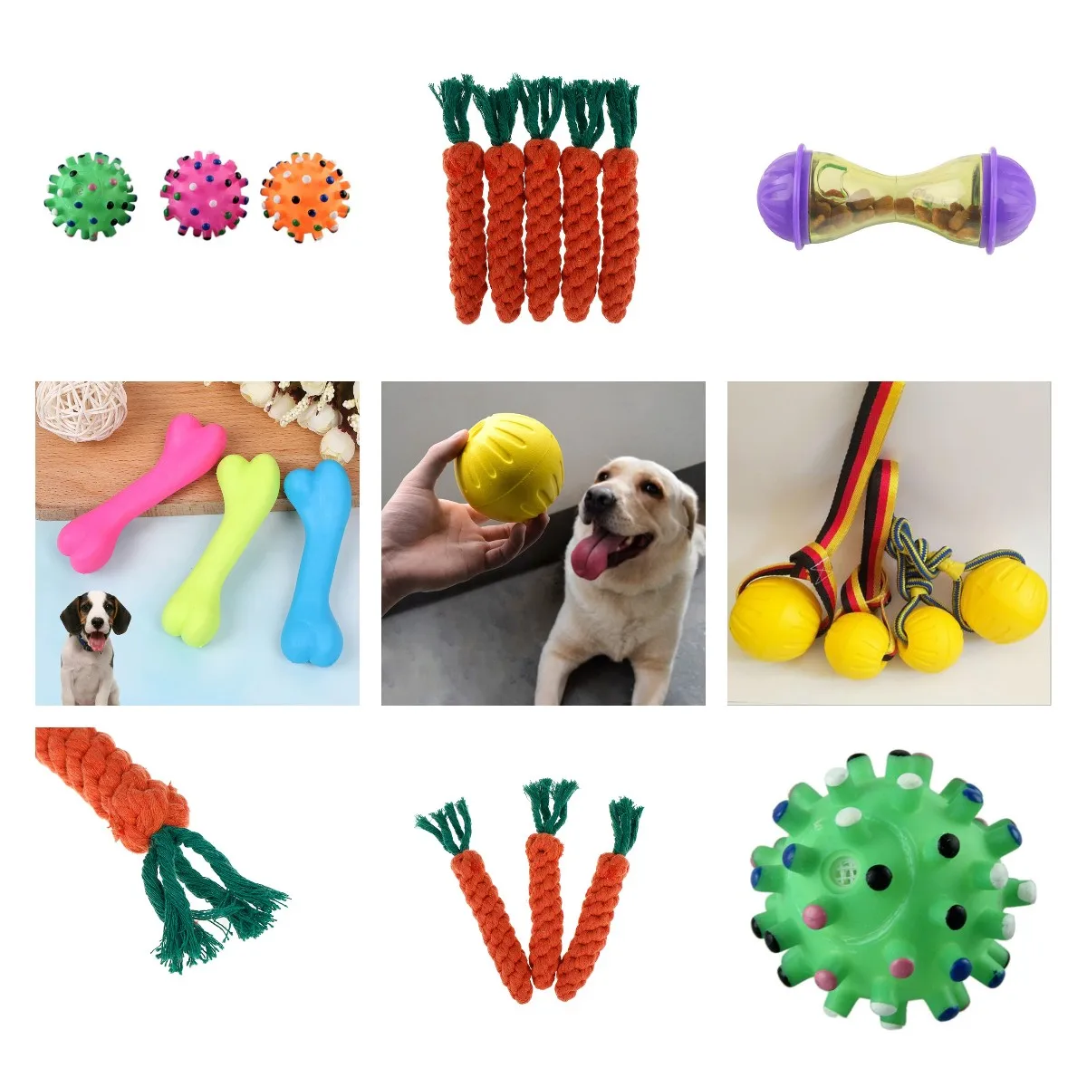 Squeaky Pet Dog Toy Puppy Chew Toys outdoor Dog Toys Indestructible Rubber Training Ball Durable
Squeaky Pet Dog Toy Puppy Chew Toys outdoor Dog Toys Indestructible Rubber Training Ball Durable