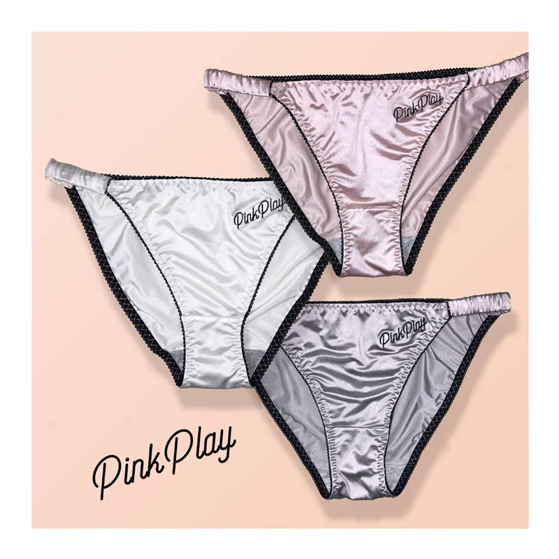 Sexy embroidered silky-feeling briefs trendy ladies' briefs, cotton crotch and hips, comfortable and breathable briefs A19196
Sexy embroidered silky-feeling briefs trendy ladies' briefs, cotton crotch and hips, comfortable and breathable briefs A19196