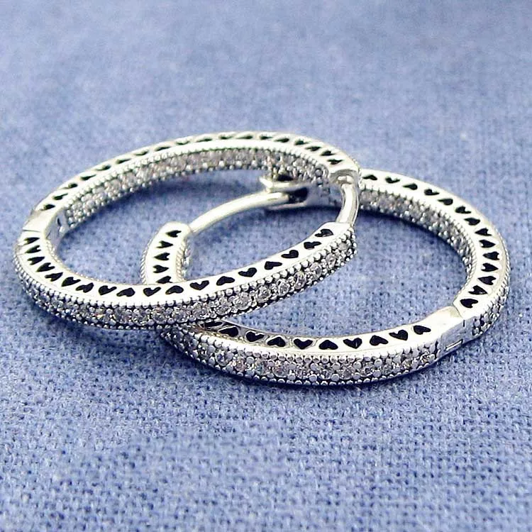 Original Hearts Of Circles Earring With Crystal For Women 925 Sterling Silver Earring Wedding Gift Europe Jewelry
Original Hearts Of Circles Earring With Crystal For Women 925 Sterling Silver Earring Wedding Gift Europe Jewelry