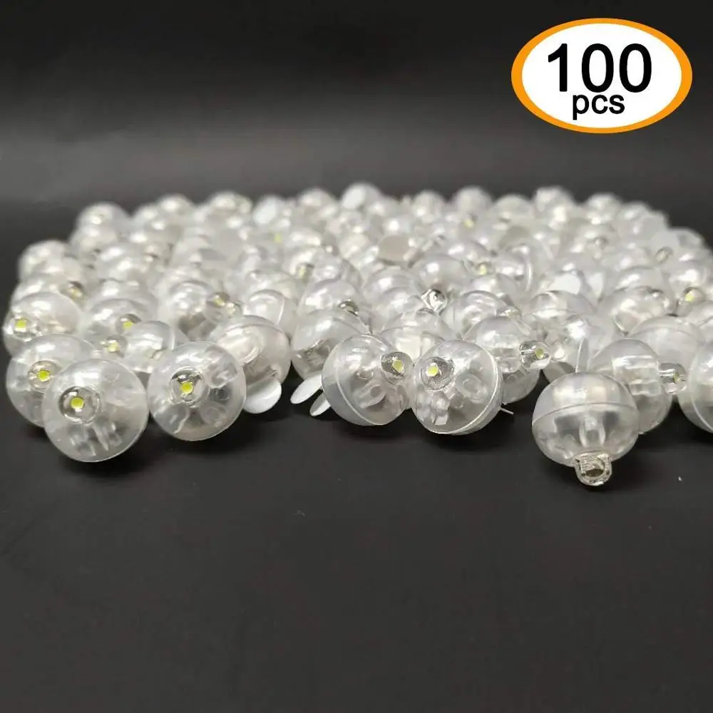 100 шт. светодиодный шар светильник мини круглый с длительным временем ожидания
